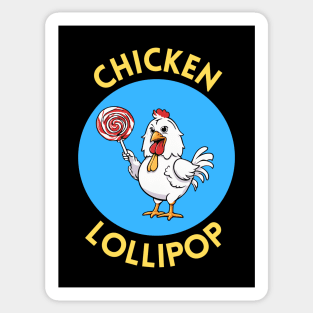 Chicken Lollipop | Funny Chicken Pun Sticker